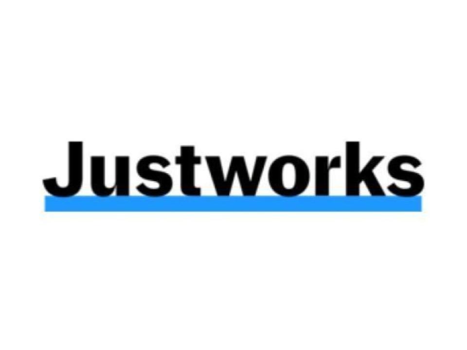Justworks logo - company Ben Levinson has worked with